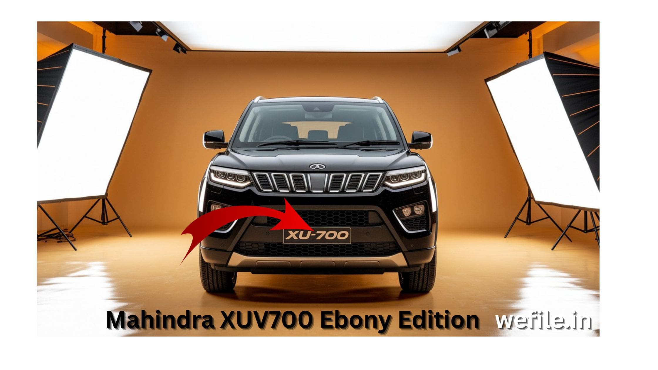 Mahindra XUV700 Ebony Edition